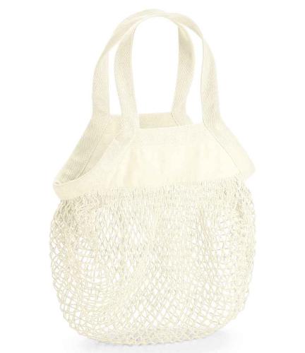 Westford Mill Organic Cotton Mini Mesh Grocery Bag - NAT - ONE